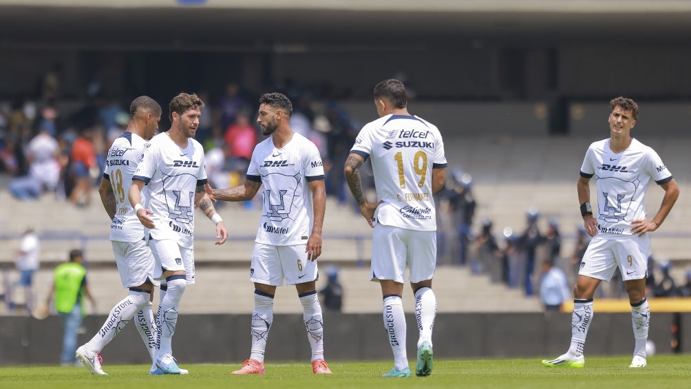 Pumas enfrentando al Mazatlán en el AP23