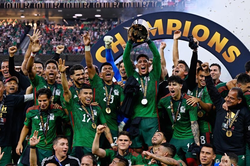 Edson Álvarez tras ganar la Copa Oro