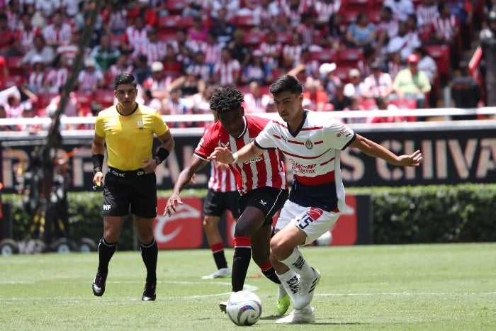 Érick Gutiérrez durante el partido