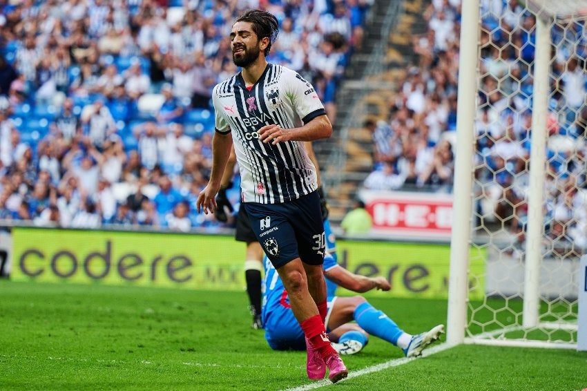 Pizarro en sus últimos partidos con Monterrey