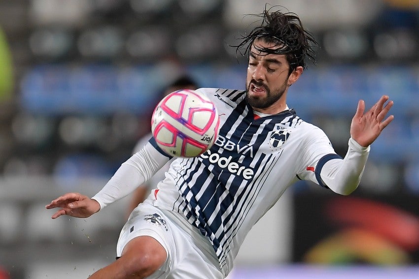 Pizarro en sus últimos partidos con Monterrey