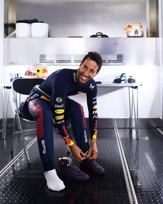 Daniel Ricciardo con Red Bull 