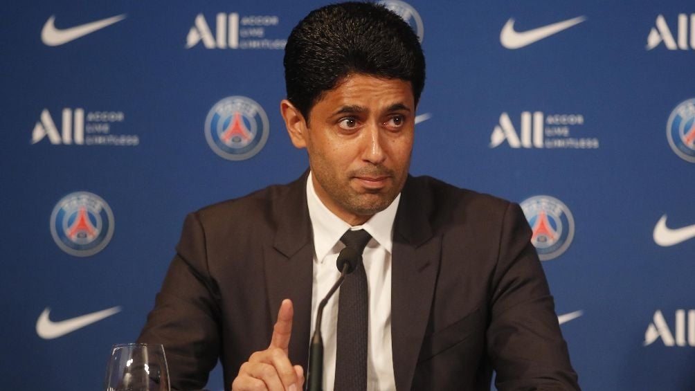 Nasser Al-Khelaifi como presidente del PSG