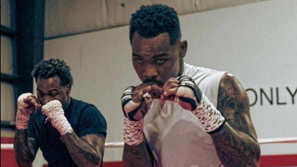 Los gemelos Charlo en un entrenamiento