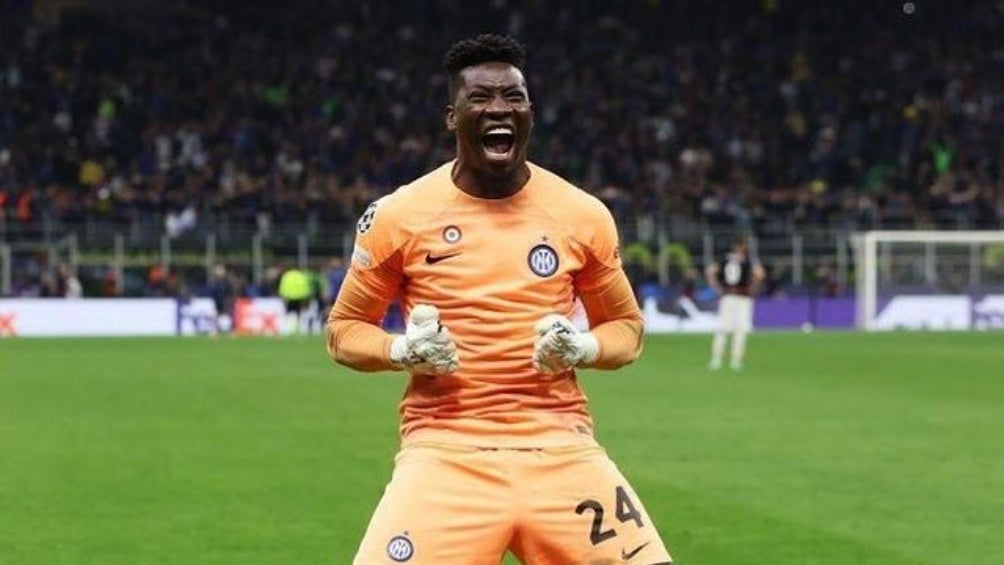 André Onana jugando con el Inter de Milán 