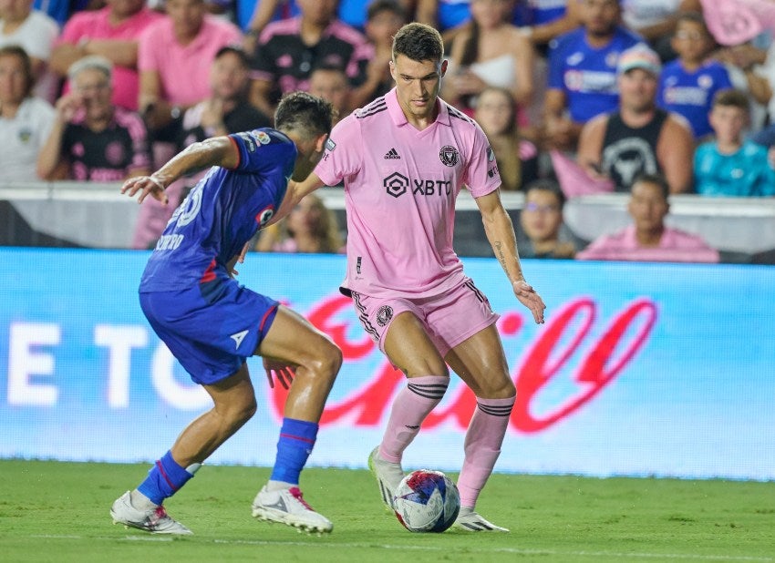 Robinson en el juego vs Inter de Miami