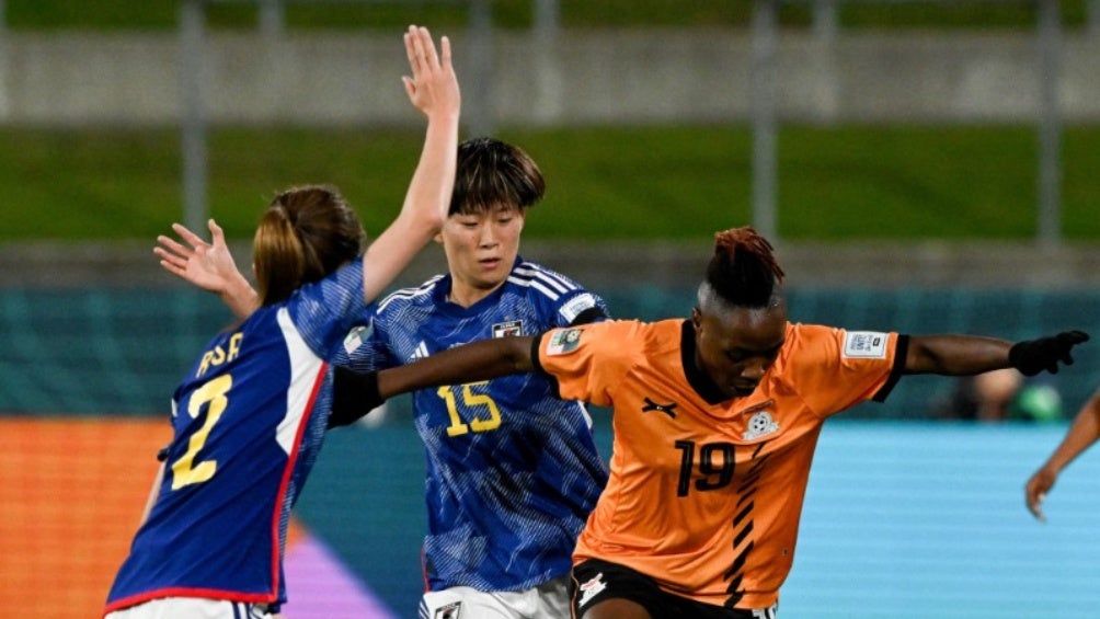 Japón y Zambia en la Copa del Mundo Femenil 