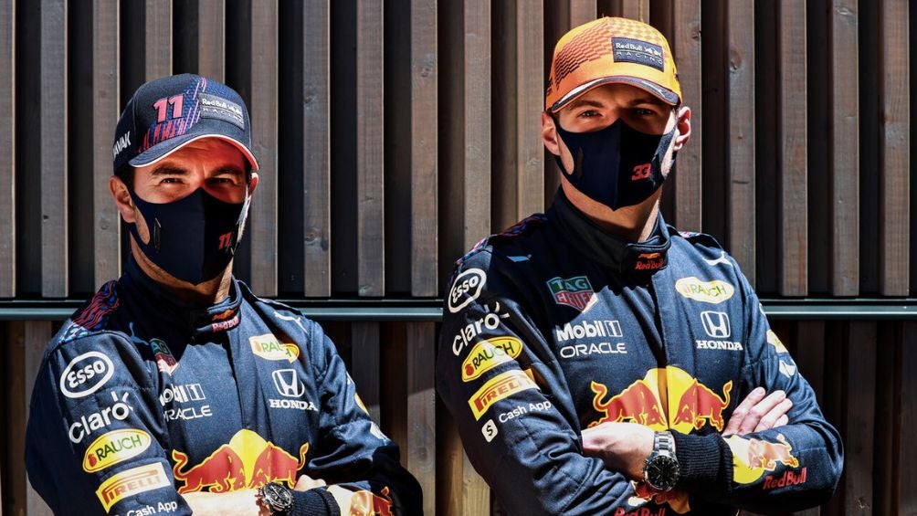 Max Verstappen y Sergio Pérez