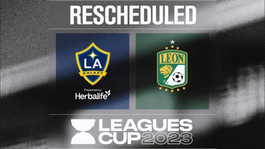 Leagues Cup reprograma el LA Galaxy vs León tras retrasos en el vuelo de los Panzas Verdes