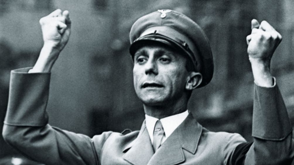 Goebbels fue uno de los ministros más importantes en el Tercer Reich