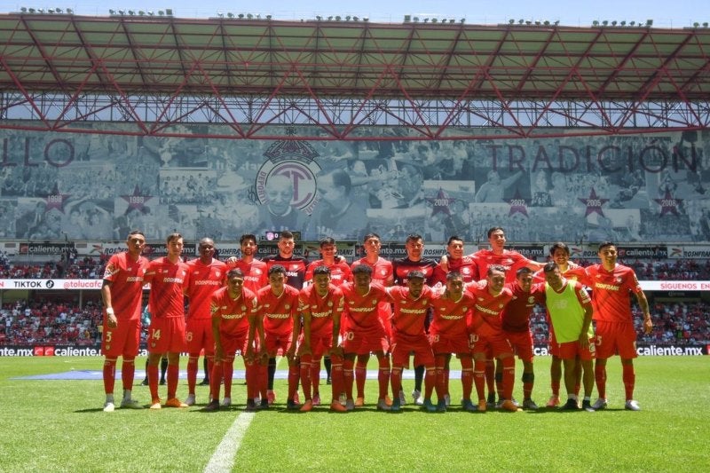 Plantilla de los Diablos Rojos del Toluca 