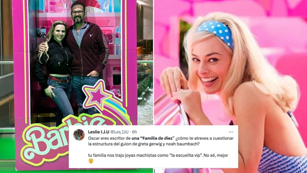 Óscar Ortiz de Pinedo criticó el filme protagonizado por Margot Robbie.