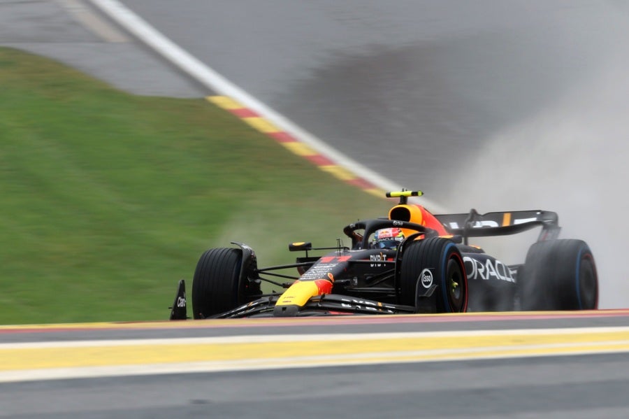 Checo en Práctica 1 de Spa