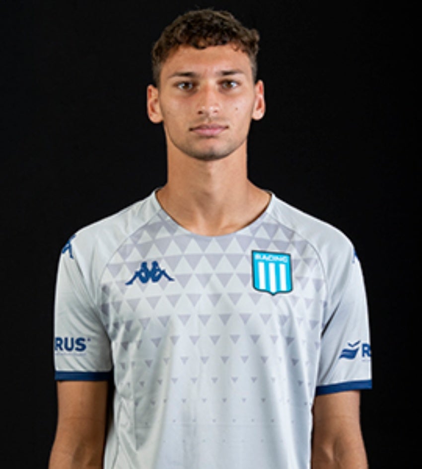 Francisco Gómez portero juvenil de Racing