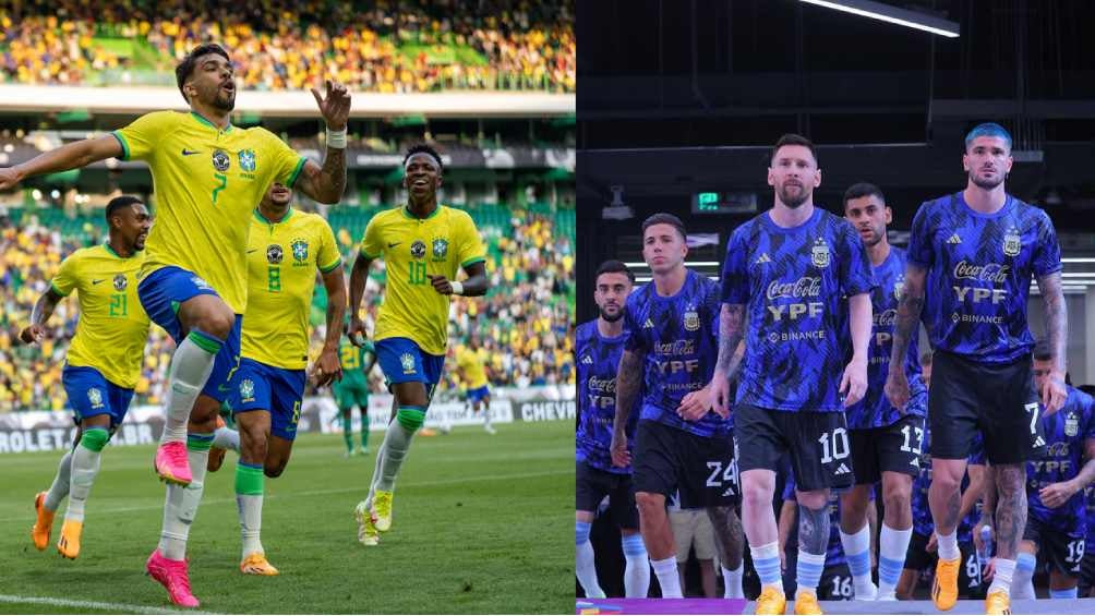 ¡Serán locales! Argentina y Brasil debutarán en las Eliminatorias jugando en casa