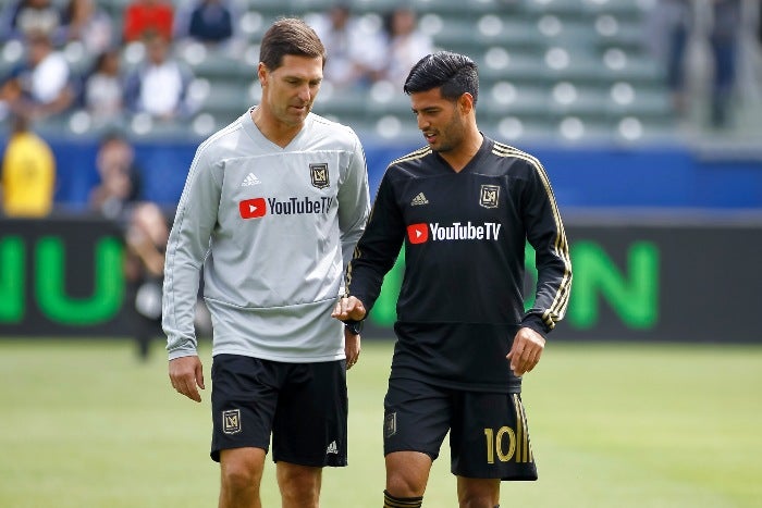 Carlos Vela previo al juego del LAFC