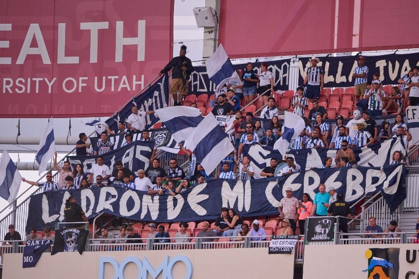 Aficionados de Monterrey en la Leagues Cup