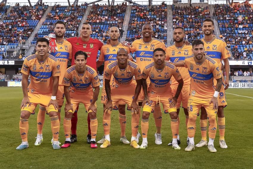 Tigres en un juego de la Leagues Cup