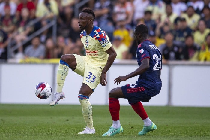 América jugando contra el Chicago Fire 