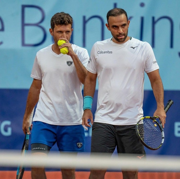 Nicolás Barrientos (izquierda) estará en el ATP Los Cabos 