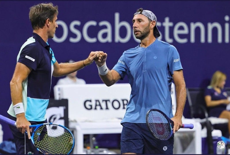 González y Edouard en el ATP Los Cabos 