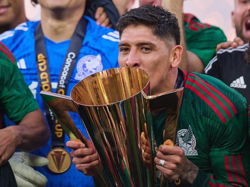 Edson Álvarez tras ganar la Copa Oro con México