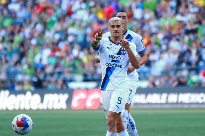 Germán jugando con el Monterrey 