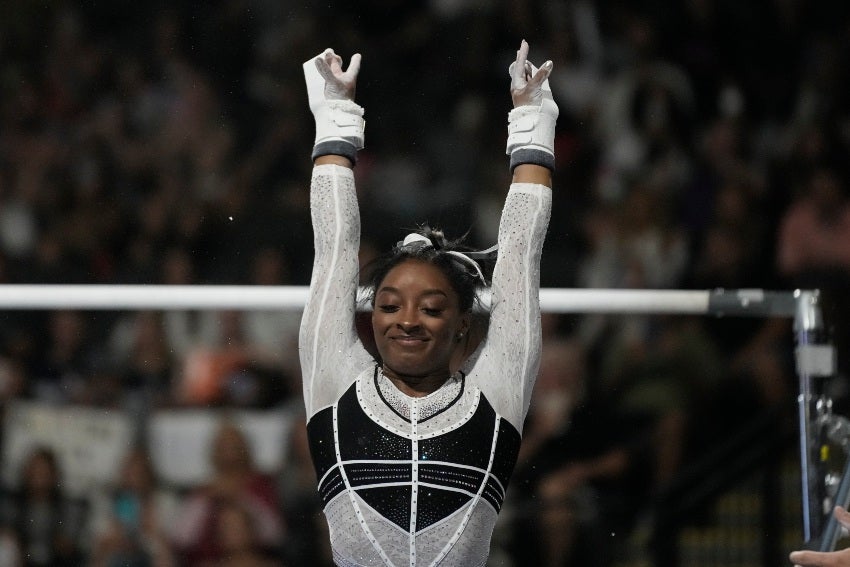 Biles tras su performance en Clásico de eu