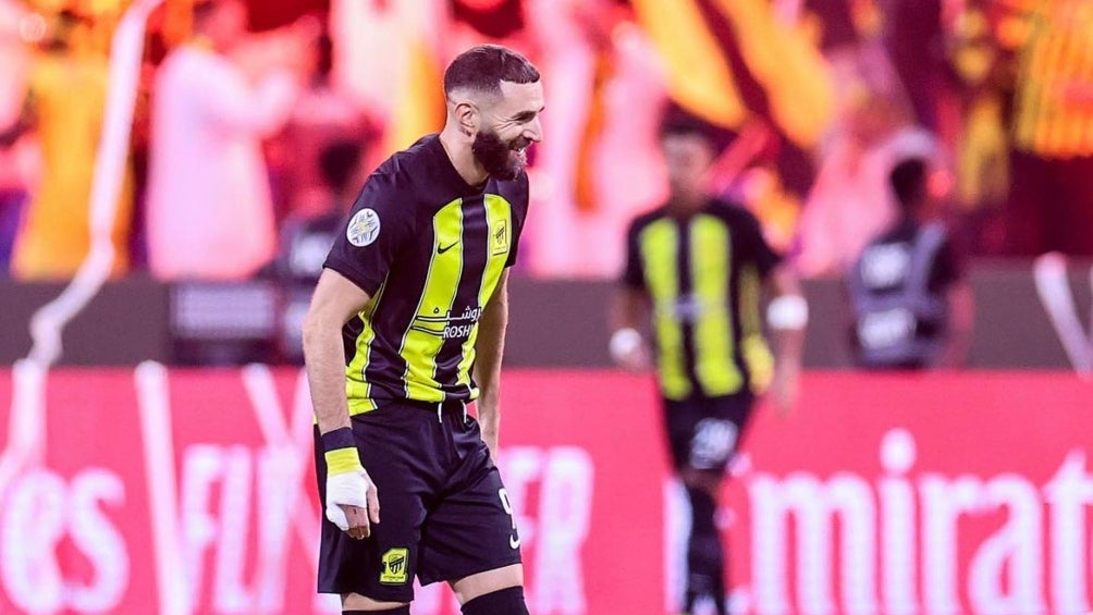 Karim jugando para el Al Ittihad