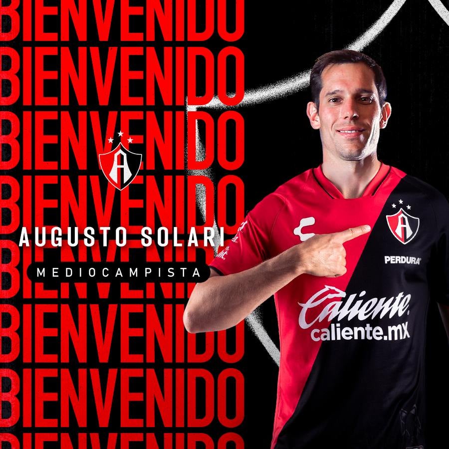 Augusto Solari, nuevo refuerzo de Atlas