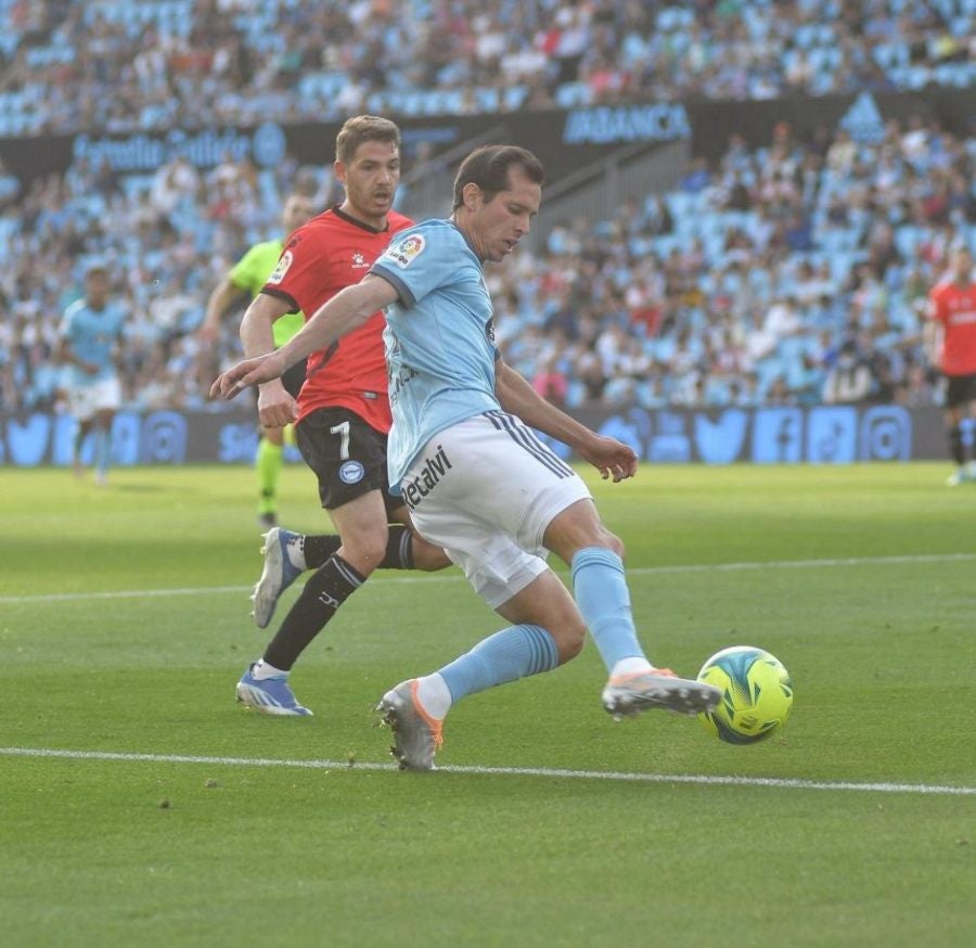 Solari jugó más de 50 partidos en el Celta de Vigo