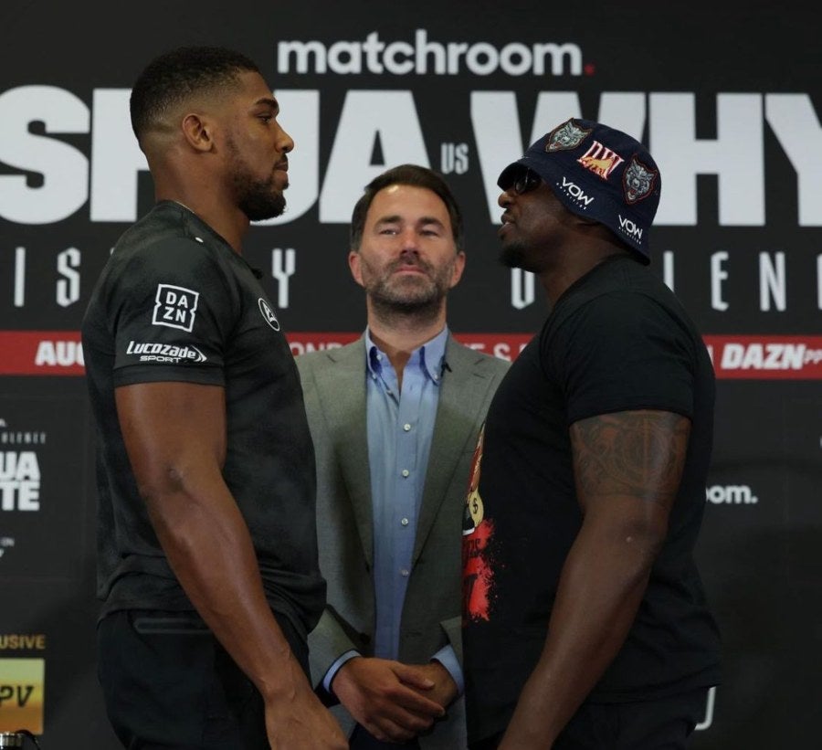 La pelea entre Whyte y Joshua fue cancelada