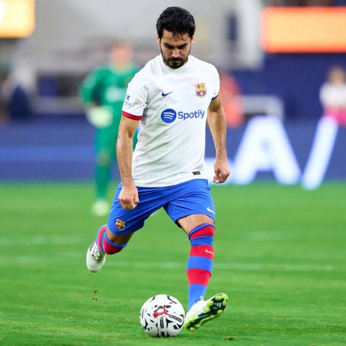 Ilkay jugando para el FC Barcelona