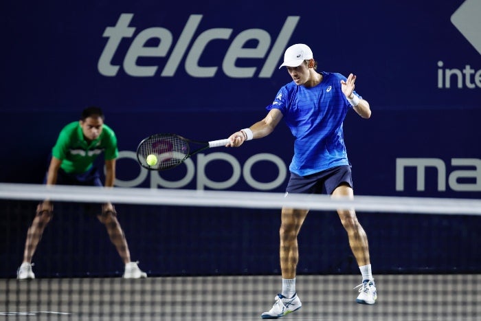 Alex de Minaur en el encuentro