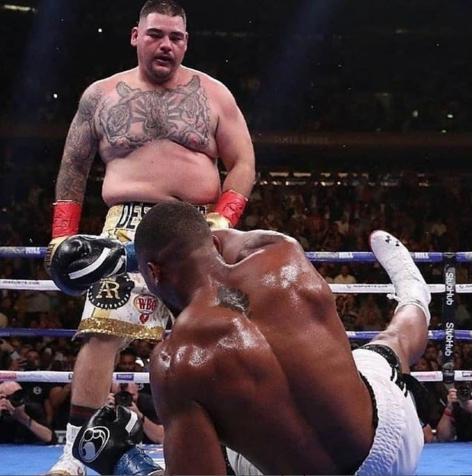 Andy Ruiz venció a Jacobs la primera vez que se enfrentaron