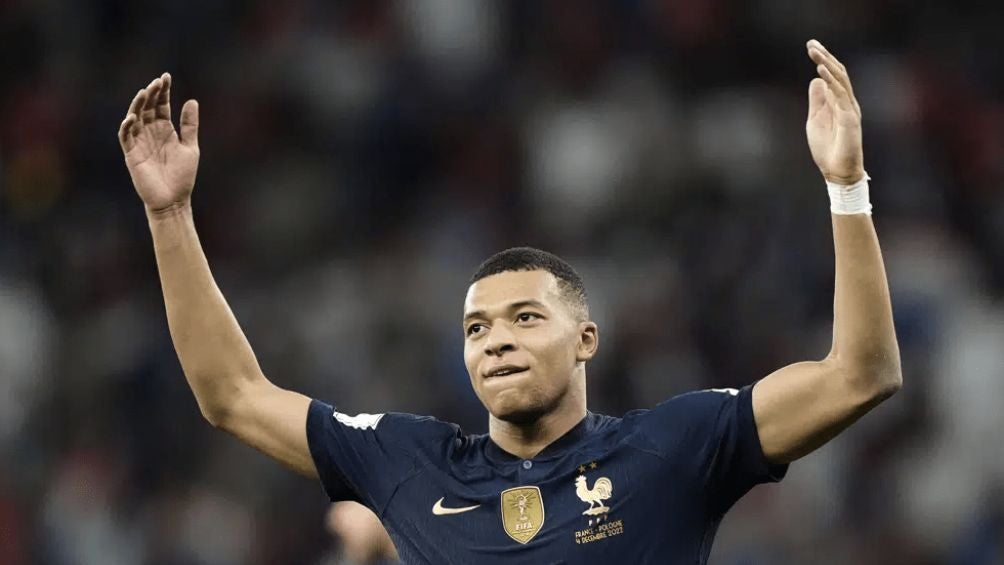 Kylian con la selección francesa