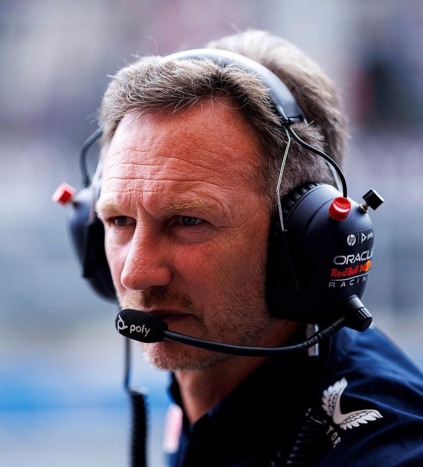 Horner en la zona de pits