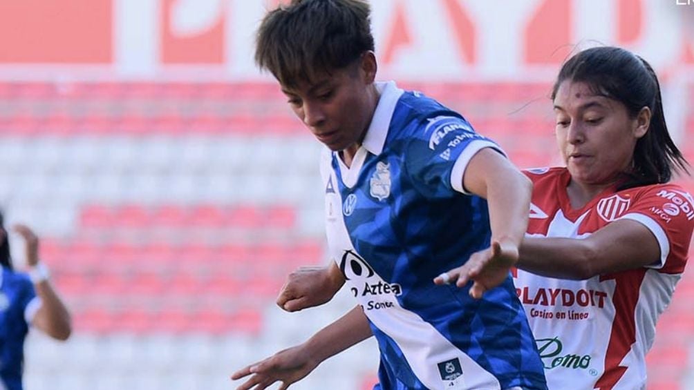 Imágenes del duelo entre Necaxa y Puebla Femenil