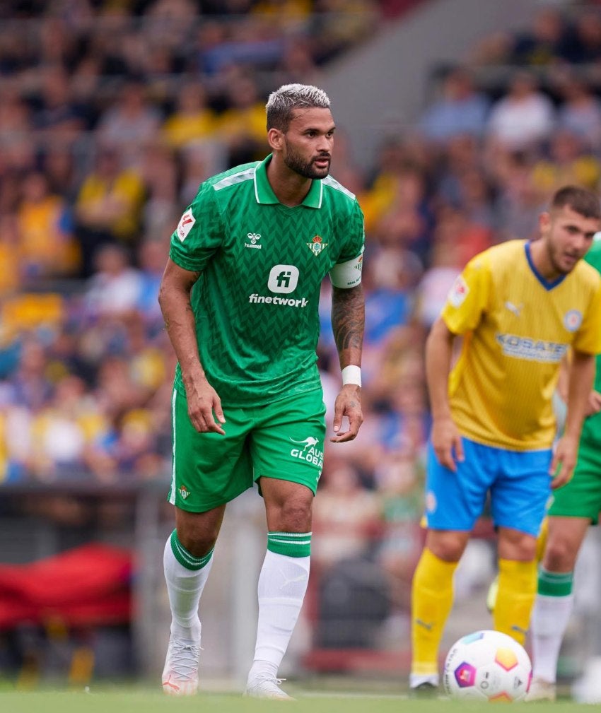 Willian José en un partido del Betis