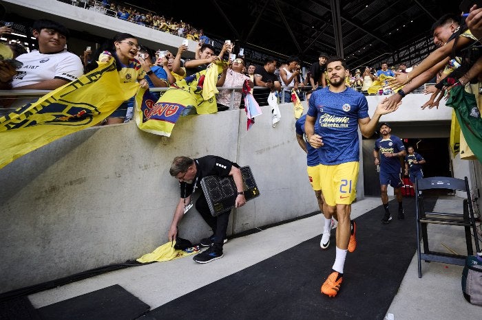 Henry previo al juego contra el Columbus Crew