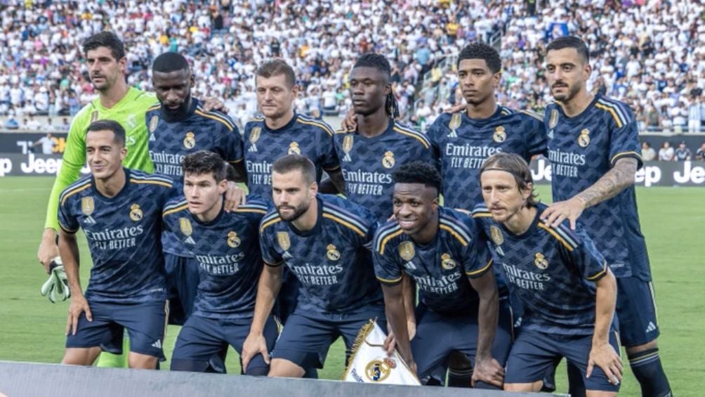 Real Madrid durante la pretemporada en Estados Unidos