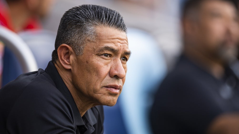 Ignacio Ambriz en el partido frente a Minnesota 