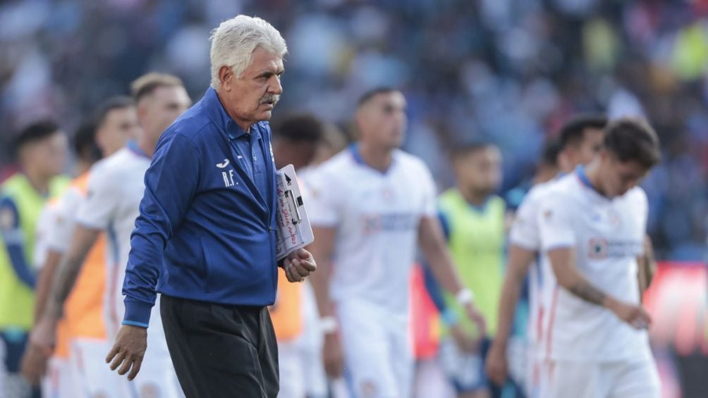 El entrenador tras un partido con Cruz Azul