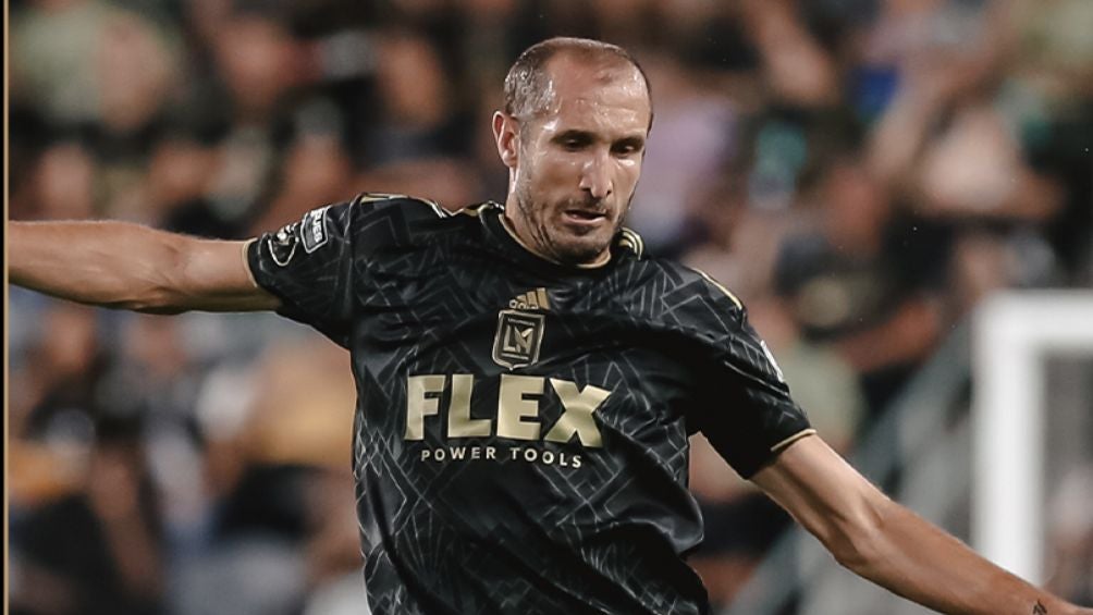 Giorgio Chiellini en el encuentro ante el Salt Lake