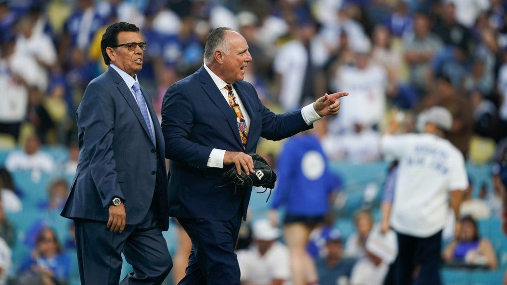 Fernando Valenzuela regresó a Dodger Stadium 