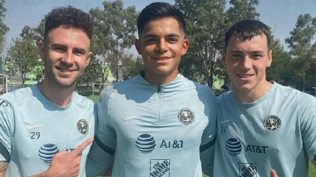 César Limón junto a Viñas y Layún en América