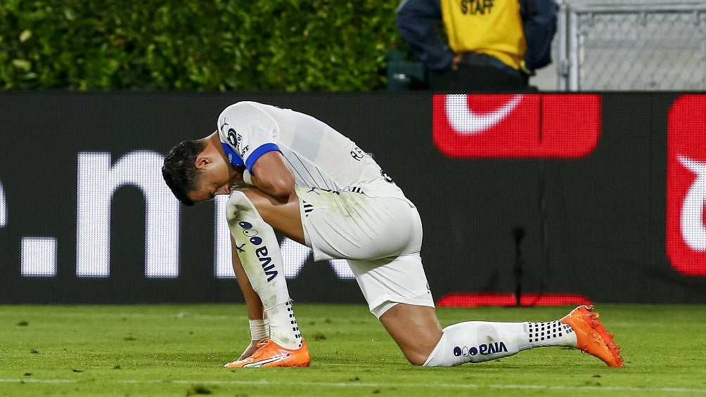 Funes Mori celebrando el gol del triunfo 