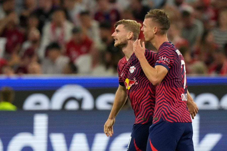 Dani Olmo y Timo Werner