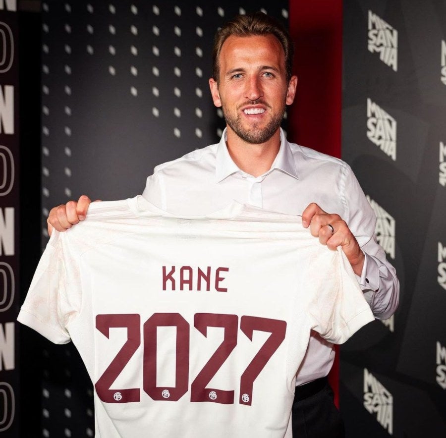 Harry Kane firmó contrato hasta 2027