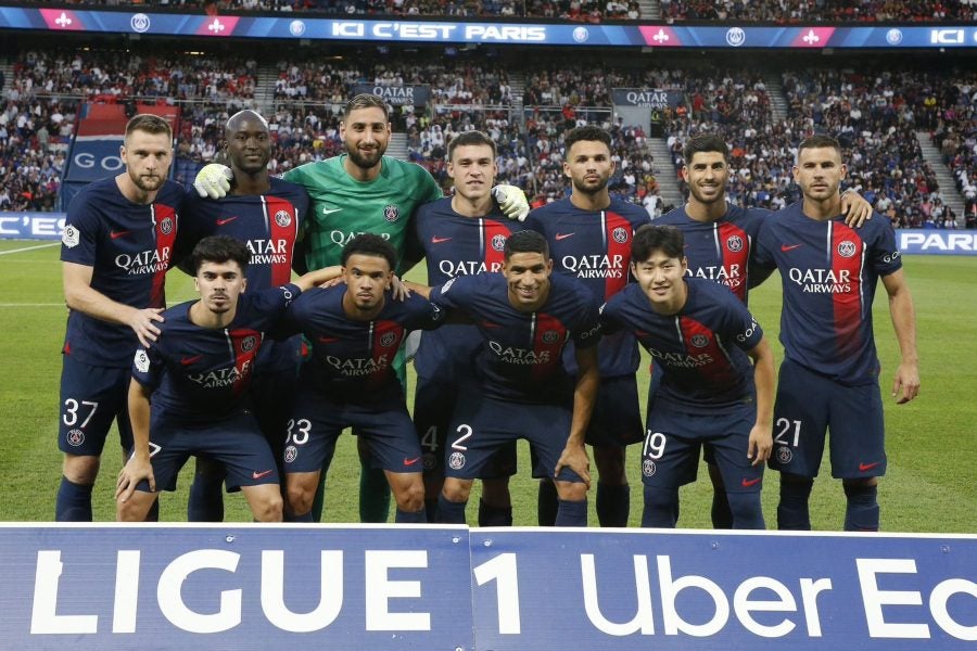 Once inicial del PSG